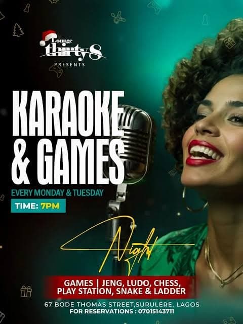 Karaoke & Games Night