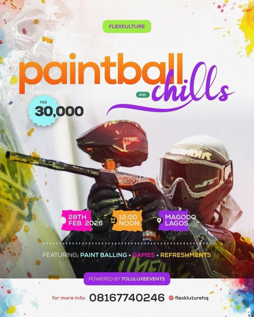 Paintball and Chills — Flex Kulture