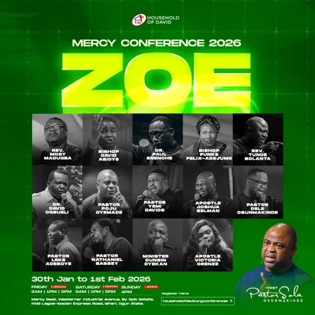 Household of David Mercy Conference 2026 - Zoe – Household of David