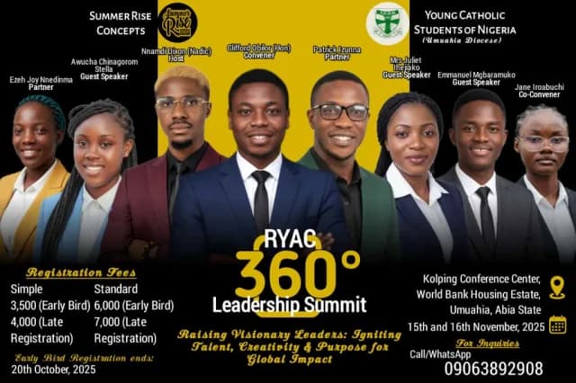 Summer Rise Leadership Summit 2026 - The 360° Leader – MGBARAMUKO C E
