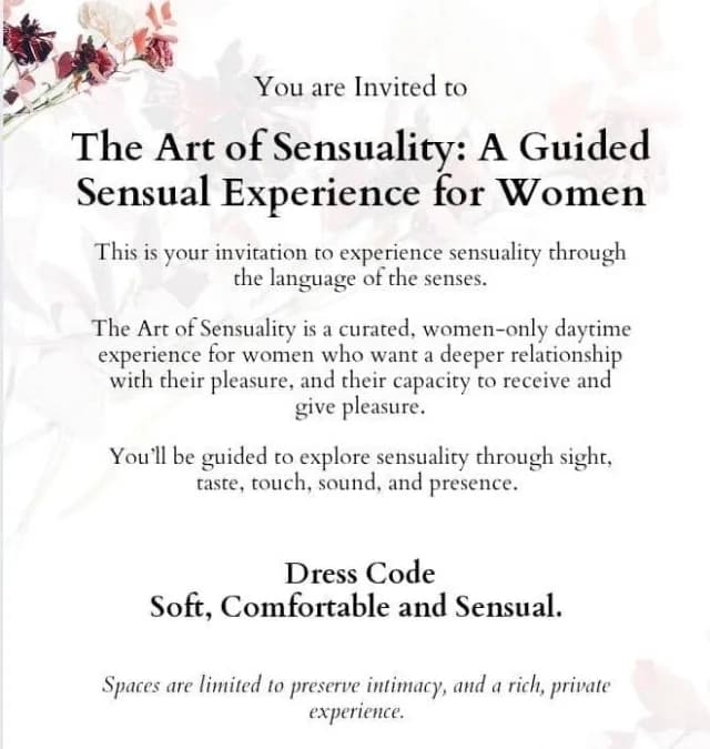 The Art of Sensuality with Olawunmi Esan – Esan Olawunmi Oluwakemi