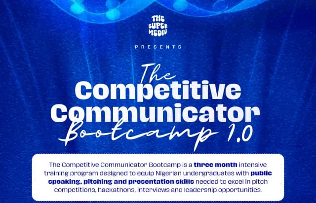 The Competitive Communicator Bootcamp 1.0 – Michael Temitope Adekunle